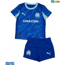 Olympique de Marseille Rezervni Dres za djecu 2025-26 Kratak Rukav (+ Kratke hlače)